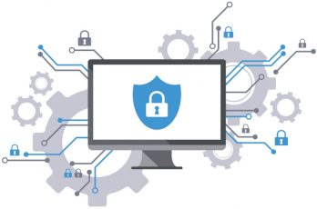 Cyber Security Concept IT Network Infrastructure